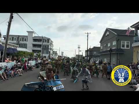 Aqua String Band "Shout" - 2024 New Year's in North Wildwood Parade