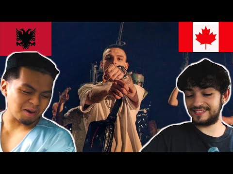 CANADIANS REACT TO ALBANIAN RAP - FUEGO - DRIFT (official video)