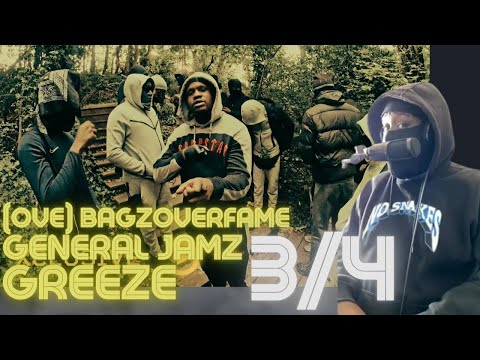 (OVE) Bagzoverfame X General Jamz X Greeze - 3/4 (Music Video) | Pressplay [REACTION]