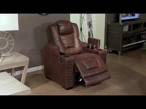 Owner's Box 2450513 Power Recliner with Adjustable Headrest