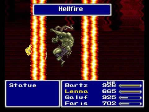 Stoveplay: Final Fantasy V (SNES) Part 22: Return to Castle Bal, Castle Bal Basement