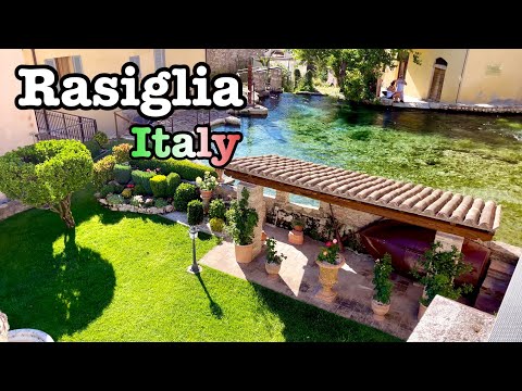 Rasiglia Umbria Italy , la Piccola Venezia , Borgo Delle Acque 2021