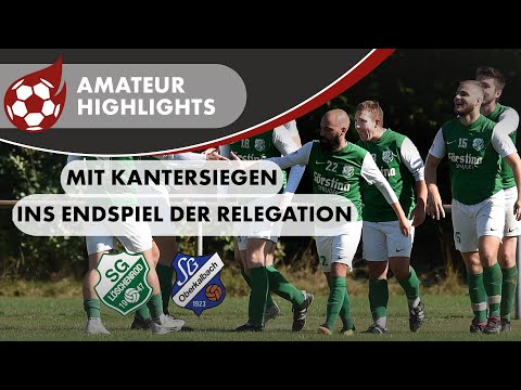 Controversial scenes | Relegation final | SG Löschenrod vs. SG Oberkalbach | Football highlights