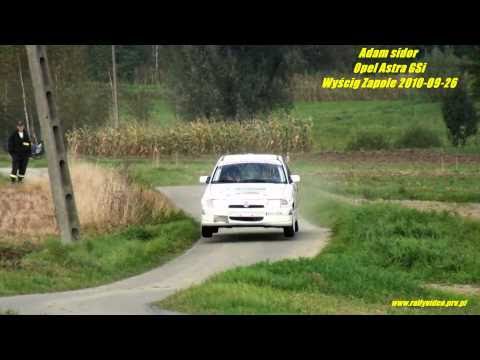 Adam Sidor - Opel Astra GSi -  Wyścig Zapole 2010-09-26 Glinik