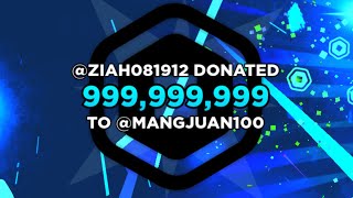 This DUDE donated 1 Billion Robux.. (IT'S A WARFARE!) l Roblox l Pls Donate