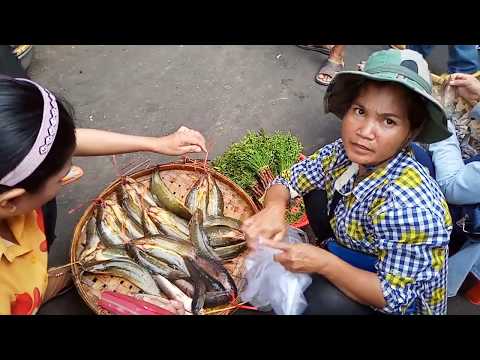 Inside Chhbar Ampov Market - Food View And People Activities- Busy Market In Phnom Penh Part 2