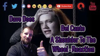 Bel Canto - A Shoulder To The Wheel - Dave Does Reaction