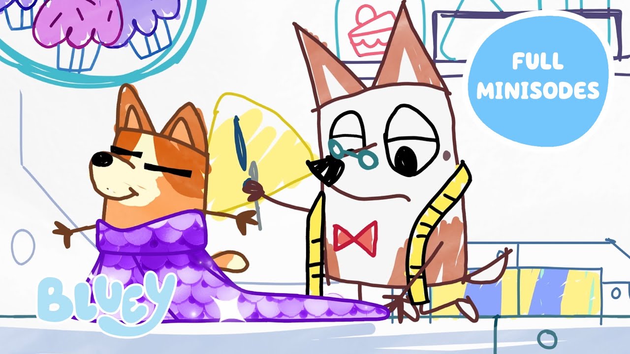 EVEN MORE Full Bluey Minisodes! - Part 2 💙 | Butlers, Alongside, Robo Bingo | Bluey