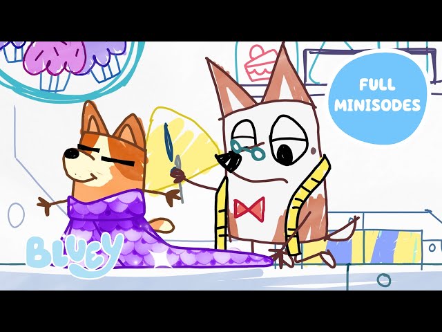 EVEN MORE Full Bluey Minisodes! - Part 2 💙 | Butlers, Alongside, Robo Bingo | Bluey