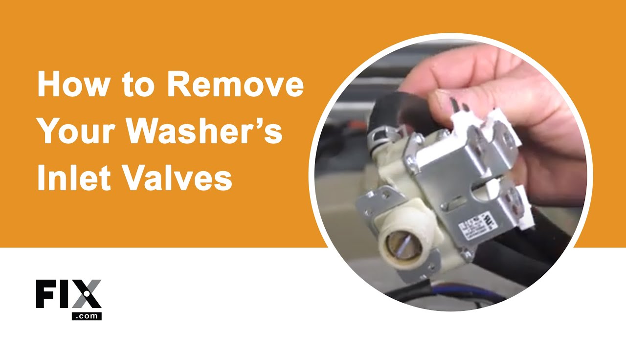 How to Fix a Water Inlet Valve for a Washer With Filling Issues