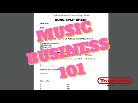 How to Use a Split Sheet and a Great Music Business Book