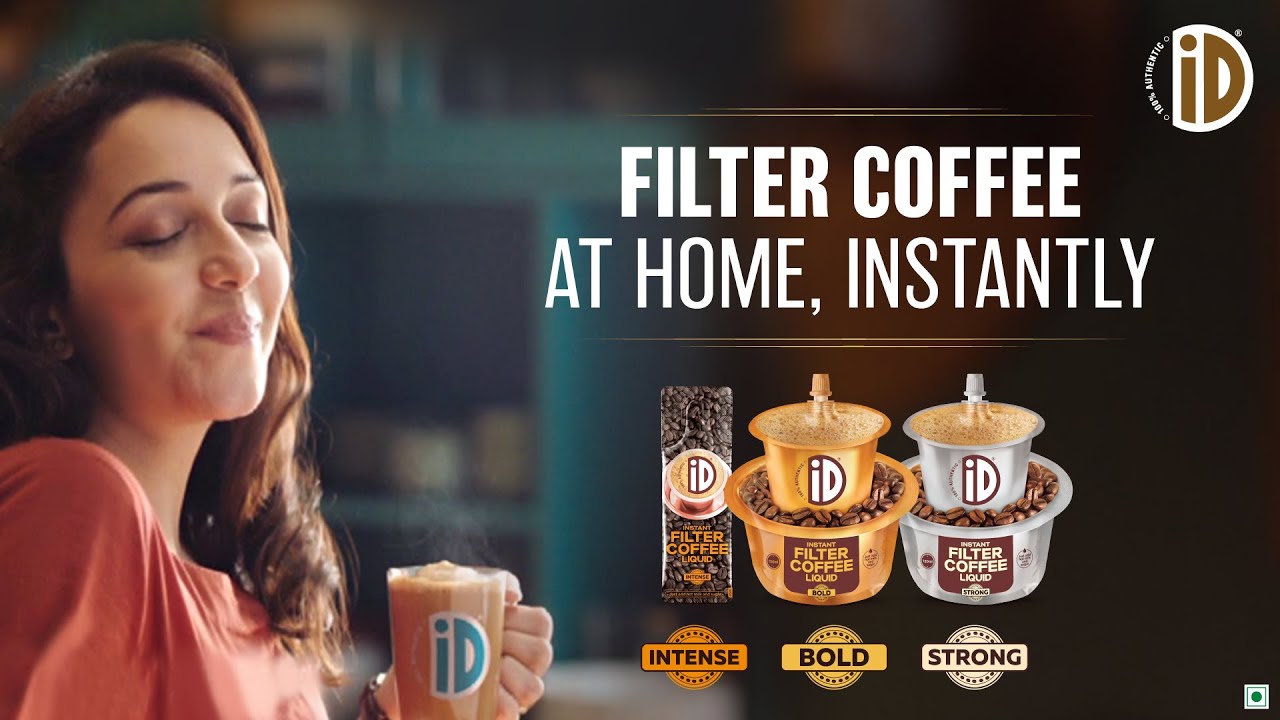 iD Instant Filter Coffee Liquid - Filter Coffee at home. Instantly