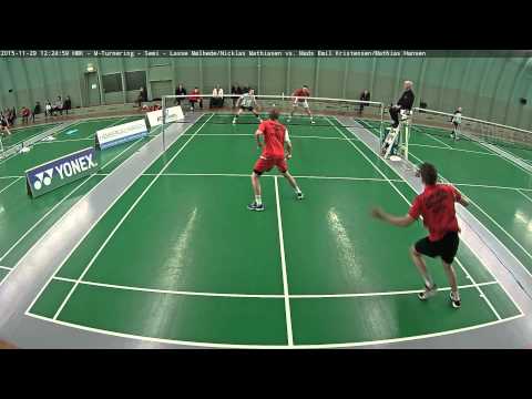 HBK - M-Turnering - Semi - Lasse Mølhede/Nicklas Mathiasen vs. Mads Emil Kristensen/Mathias Hansen