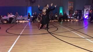 Analía Centurión y Jeremías Fors tango AFICHE  bailando en Miami- Florida- Polako Goyeneche