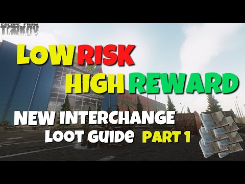 NEW INTERCHANGE Loot Guide Part 1 || Emercom To Railway || Fast Money (Escape From Tarkov)