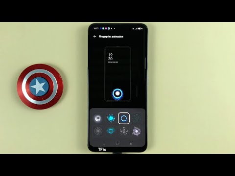 How to change Fingerprint animation on OPPO Reno2 F Android 11