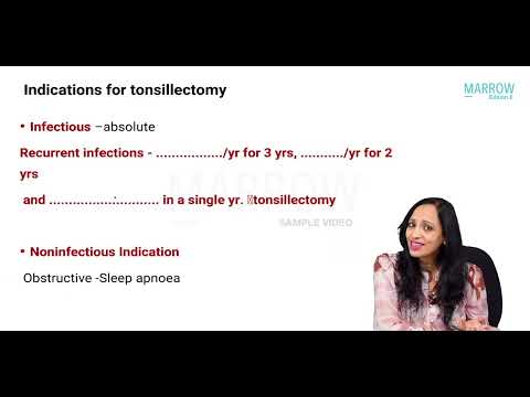 Marrow Edition 8 Revision Videos: ENT Sample Video