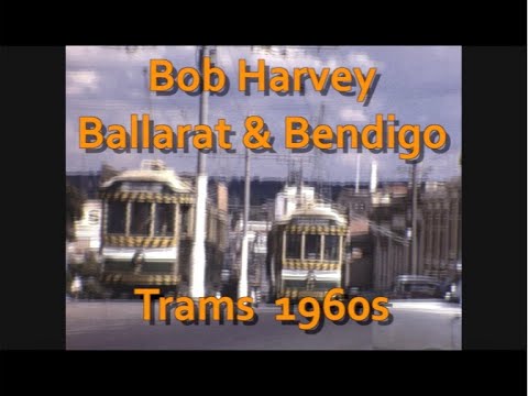 Australia: Ballarat & Bendigo Trams 1960s by Bob Harvey