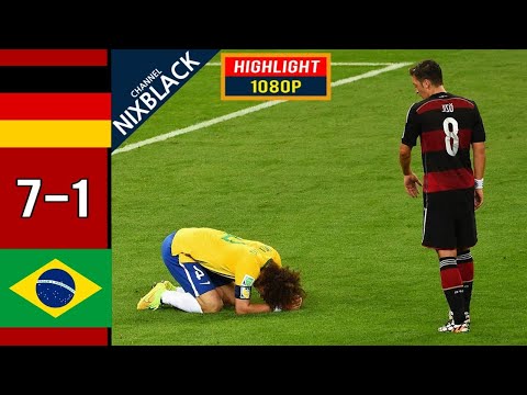 Germany 7-1 Brazil 2014 Classic Match All goals & Highlights FHD/720P