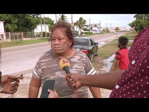 Several Belize City Residents Squatting Blocked off from Privately Owned Land