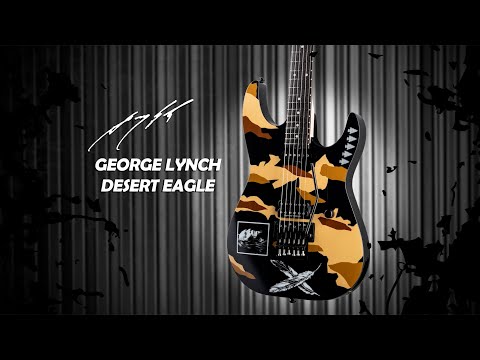 ESP LTD George Lynch Signature Desert Eagle Kamikaze w/Hardshell Case image 10