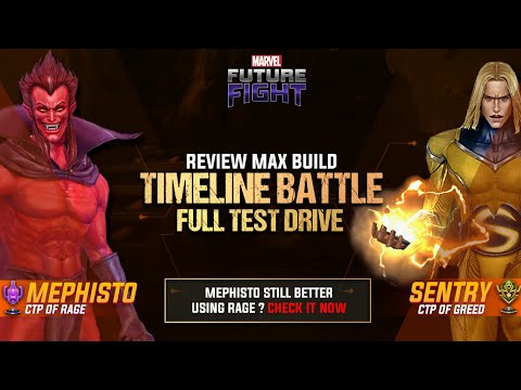 Mephisto Bagus CTP OF Rage Di TB ? Review Max Build Mephisto Sentry Di TB - Marvel Future Fight 🇮🇩