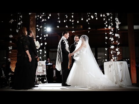 Chicago Jewish Wedding at Bridgeport Art Center