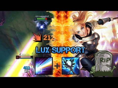 How to Carry as Lux Support with this One Shot Ultimate Build | League of Legends