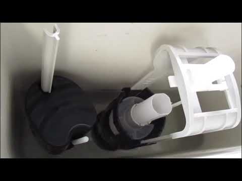 Смывной механизм Урал-2 от бренда OLI. Проверяем работу двойного смыва.