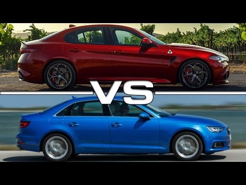 2017 Alfa Romeo Giulia vs 2016 Audi A4