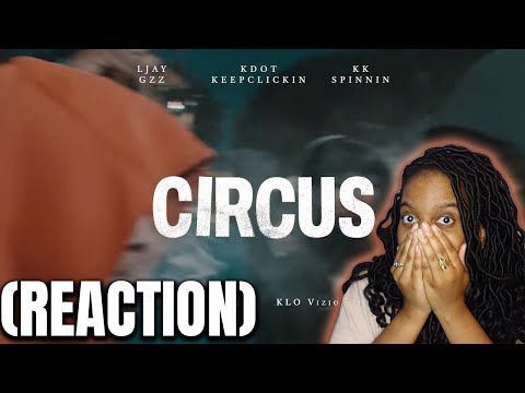 Ljay Gzz x Kdot KeepClickin x KK Spinnin - Circus | JUSTMELB REACTION