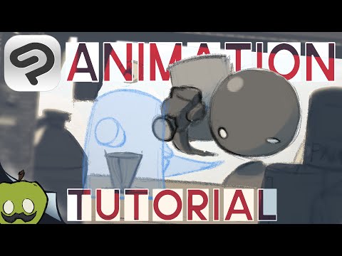 Your FIRST ANIMATION in Clip Studio Paint - Beginner tutorial 2022