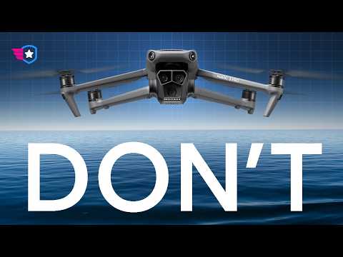 How To Safely Fly Your Drone Over Water