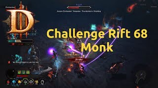 Diablo 3 - Challenge Rift - Challenge 68 - Monk - So Close