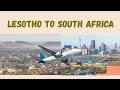 Lesotho To South Africa More Lesotho Souvenirs Short Air Travel