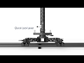 Proaim Telescopic Bazooka for Camera Dolly | Variable Camera Positioning | Quick Lock | Animation
