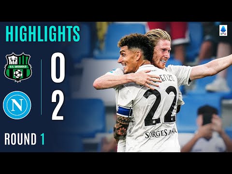 SASSUOLO-NAPOLI 0-2 | HIGHLIGHTS | De Bruyne Scores on His Debut! | Serie A 2025/26