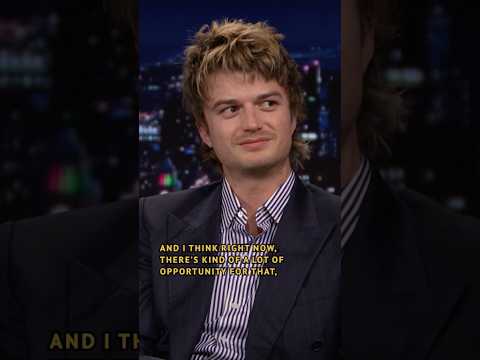 #JoeKeery shares what he wants Steve Harrington’s legacy to be once #StrangerThings ends 🥹