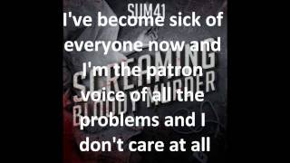 Sum 41 - Sick Of Everyone With Lyrics