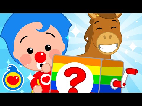 Uova Sorpresa con gli Animali ♫ Imparare Giocando 🤍 Plim Plim - Un Eroe del Cuore