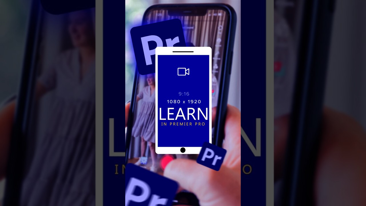 Social media template tutorial - Adobe Premier Pro #adobepremierepro #adobe #PremierePro