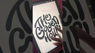 Here’s a very short tutorial on my current bubble letters process! #drawingtutorial #bubbleletters
