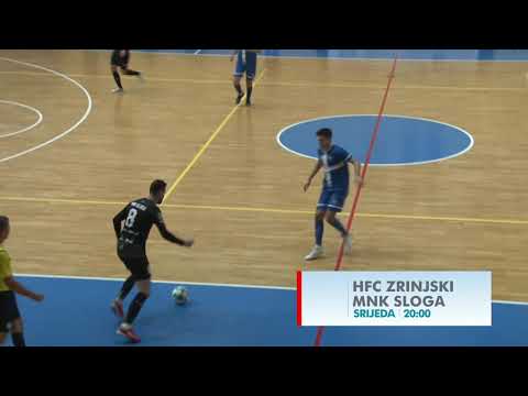 RTV HB | HFC ZRINJSKI - MNK SLOGA - najava