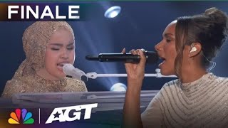 Leona Lewis and Putri Ariani deliver a stunning performance of "Run" | Finale | AGT 2023