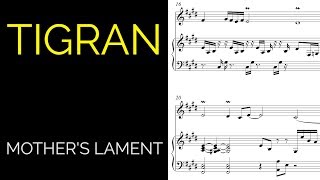Tigran Transcription - Mother&#39;s Lament (Piano &amp; Duduk)