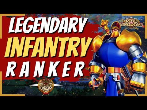 INFANTRY COMMANDER RANKER OPEN FIELD|TOP 8 LEGENDARY INFANTRY COMMANDERS FOR 2021 | Rise of Kingdoms