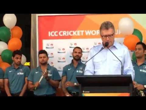 Indian Cricket Team WC2015 Presentation Ceremony at Adelaide Oval