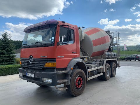 Mercedes Benz Atego 2628 B 6x4/ 2000/ Stetter