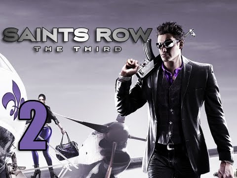 Saints Row 3 - Co-Op Walkthrough - Part 2 "The Best Character" (Let's Play, Playthrough)
