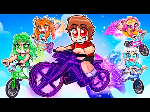Ich habe 10.000.000 Dollar für das beste Fahrrad in Roblox Bike Obby ausgegeben!